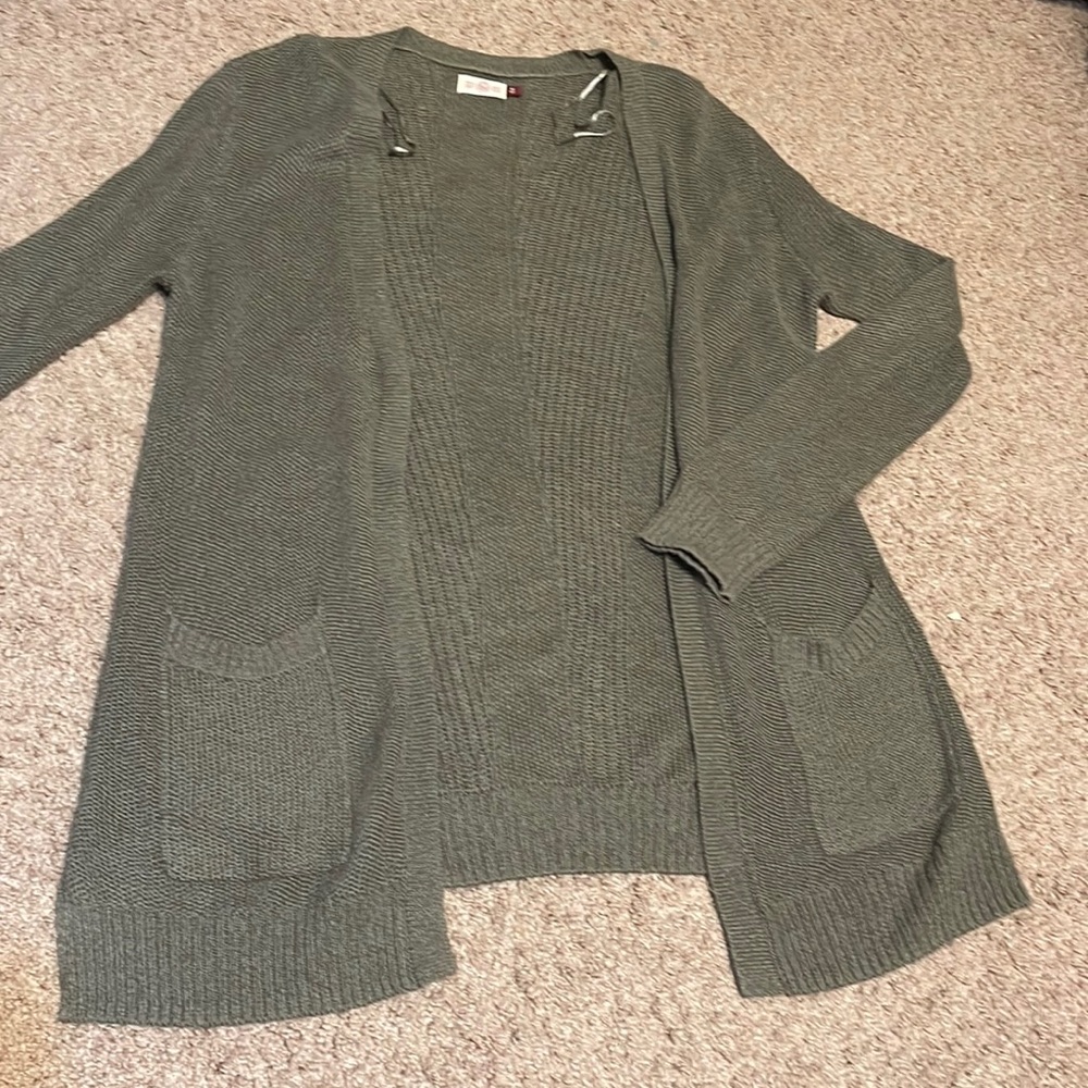 Olive green sweater